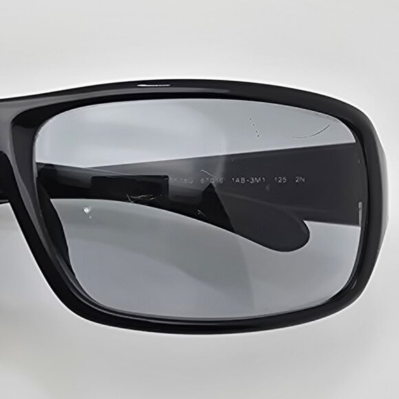 Prada Linea Rossa SPS 08G 1AB3M1 Black Frame Light Blue Gradient Lens Sunglasses - Picture 13 of 15